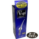 【ダークブラウン】細毛・薄毛をボリュームアップ ピノーレ V−up ヘアスプレー ダークブラウン 220g（薄毛隠しスプレー）【コンビニ受取対応商品】