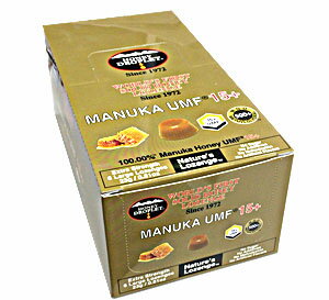 ハニードロップレット100%UMF マヌカハニー（37ハニー）15+(のど飴) 1箱（6粒入り）×12箱