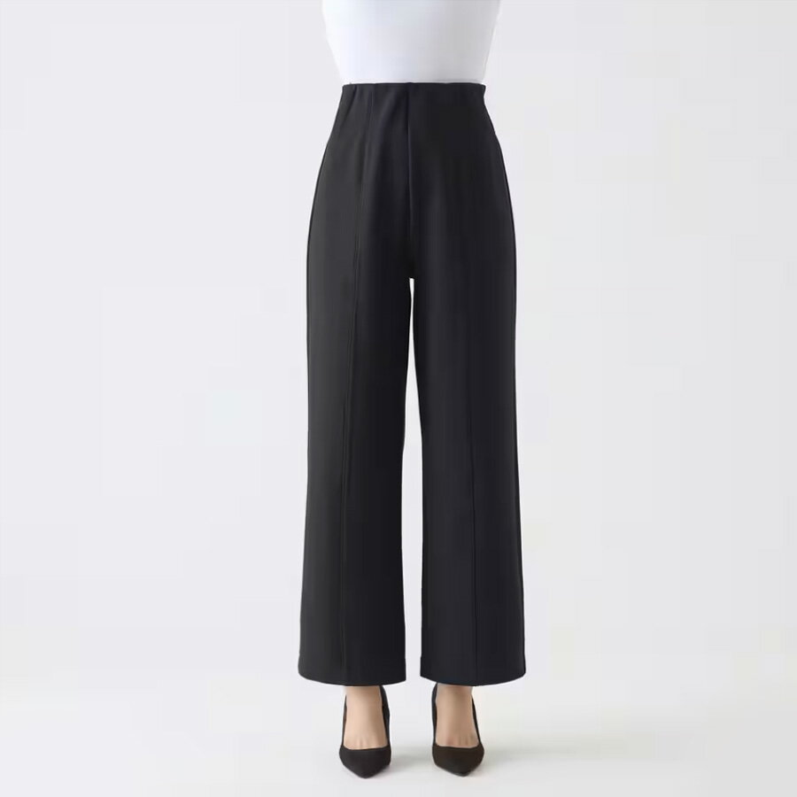 【期間限定SALE■】【クーポン対象】【送料無料】 GUNZE Tuche 裏起毛 セミワイド スタイルアップ パンツ グンゼ トゥシェ 01-TZW633