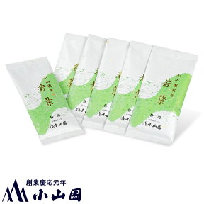 【こちらは新茶ではありません】【通信販売限定】小山園「若葉」100g袋入 5＋1セット