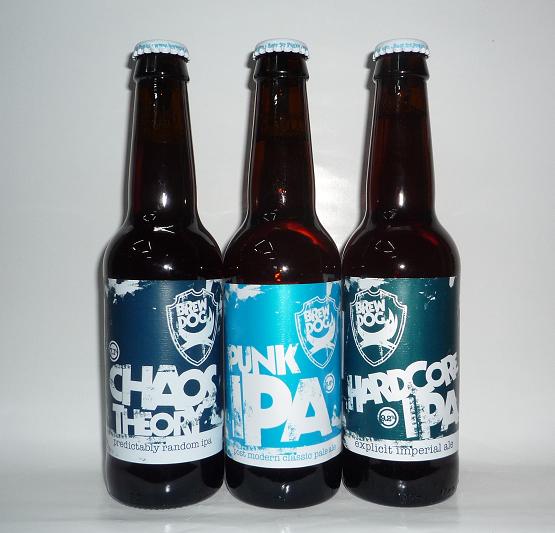 パンクIPA ハードコアIPA ケイオスセオリーIPA ブリュードッグビール3本セット PUNK IPA HARDCIRE IPA CHAOS THEORY