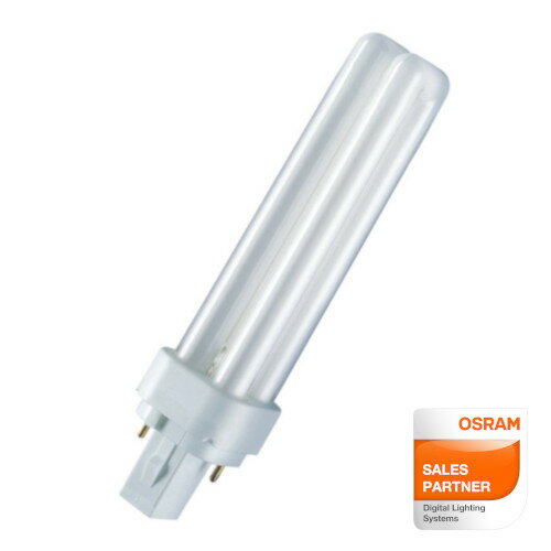 OSRAM コンパクト形蛍光ランプ　DULUX D 10W/827