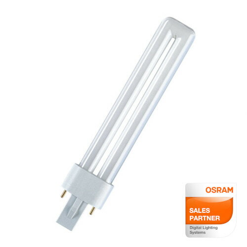 OSRAM コンパクト形蛍光ランプ　DULUX S 7W/840