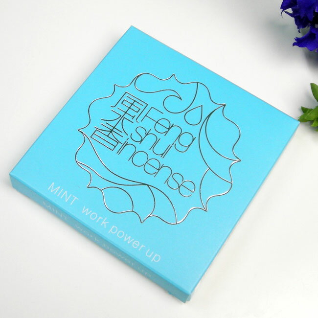 ■お香｜インセンス｜ガーリー風水 【風水香】【仕事運アップの香り ： ミント】 梅栄堂