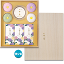■ミニ寸線香とローソクセット 【和華の雅】フローラルな香りのミニ寸線香(煙少香)と菊をモチーフにしたローソクかぶせ式の桐箱【カメヤマ】【進物用線香】【新盆見舞い...
