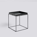 【お取り寄せ】HAY (ヘイ) TRAY TABLE M square サイドテーブル/コーヒーテーブル ブラック 北欧家具 【キャンセル/返品不可】