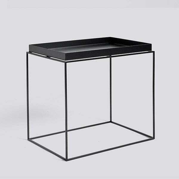 HAY (ヘイ) TRAY TABLE Side table rectangular サイドテーブル/コーヒーテーブル ブラック 北欧家具 【受注発注の為キャンセル/返品不可】