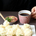 朱タコ唐草 そばちょこ&薬味皿セット 和食器