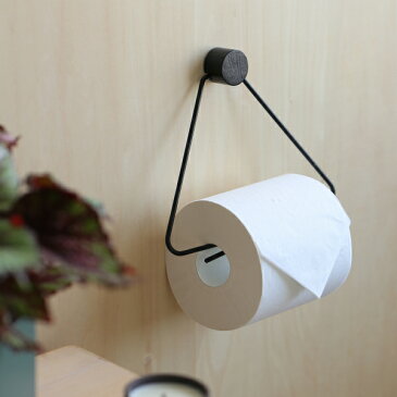 9月下旬頃発送予定!ferm LIVING (ファームリビング) Toilet Paper Holder (トイレットペーパーホルダー) ブラック 北欧/インテリア/日本正規代理店品