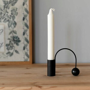 ferm LIVING (ファームリビング) Balance(バランス)キャンドルホルダーブラック/ブラス/シルバー北欧/インテリア/クリスマス/日本正規代理店品
