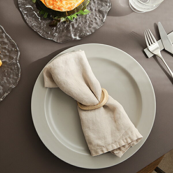 【国内在庫あり】ferm LIVING ファームリビング Flow Napkin Rings フロー ナプキンリング 4個セット ブラス/ブラックブラス 北欧/インテリア/クリスマス/テーブルウェア/日本正規代理店