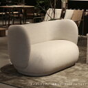 【受注発注】ferm LIVING (ファームリビング) Rico Sofa (リコ ソファ) 2シーター/ 2人掛け Brushed オフホワイト/サンド 北欧/インテリア/日本正規代理店品