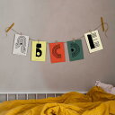 【キャンペーン対象】【お取り寄せ】Paper Collective×MADO (マド) ポスター A5 Alphabet Spaghetti A〜R【メール便】