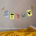 【キャンペーン対象】【お取り寄せ】Paper Collective×MADO (マド) ポスター A5 Alphabet Spaghetti S〜Z/Æ...