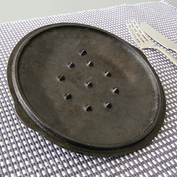 LODGE(ロッジ）スキレットカバー（蓋）鉄製フライパン用（ガス・IH・オーブン対応）6-1/2サイズ