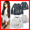 子供服 ワンピース 女の子【レイアリス RAYALICE チェーンラインストーン香水ボトルキッズ 長袖Tシャツ キッズ(ロンT)】110cm 120cm 130cm 140cm 150cm 160cm 女の子 子供服 男の子韓国子供服 RAYALICE レイアリス 長袖Tシャツ ロンT キッズ フェイク