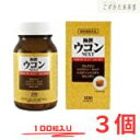 極撰ウコン NEXT 100粒入 3本セット 中央薬品 ウコン ネクスト アミノ酸 フラボノイドを豊富に含有