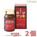 カンゲンキ 240粒×2セット 中部薬品 ウコン マリアアザミ 田七人参 配合