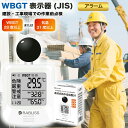 【即納 当日発送】黒球式 熱中症指数計 JIS準拠 RABLISS WBGT測定器 アラーム機能 温湿度計 コンパクト設計 黒球付き 屋内外対応 工事現場 スポーツ 介護施設 学校 保育園 病院 企業・団体用 義務化対応 熱中症対策グッズ 熱中症予防 熱中症 暑さ指数