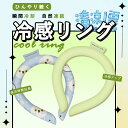 【COUPONで685円】【あす楽+送料無料】クールリング キッズ 大人 子供 ネッククーラー 6時間ひんやり冷感持続 2層構造 繰返し利用 アイスネックリング...
