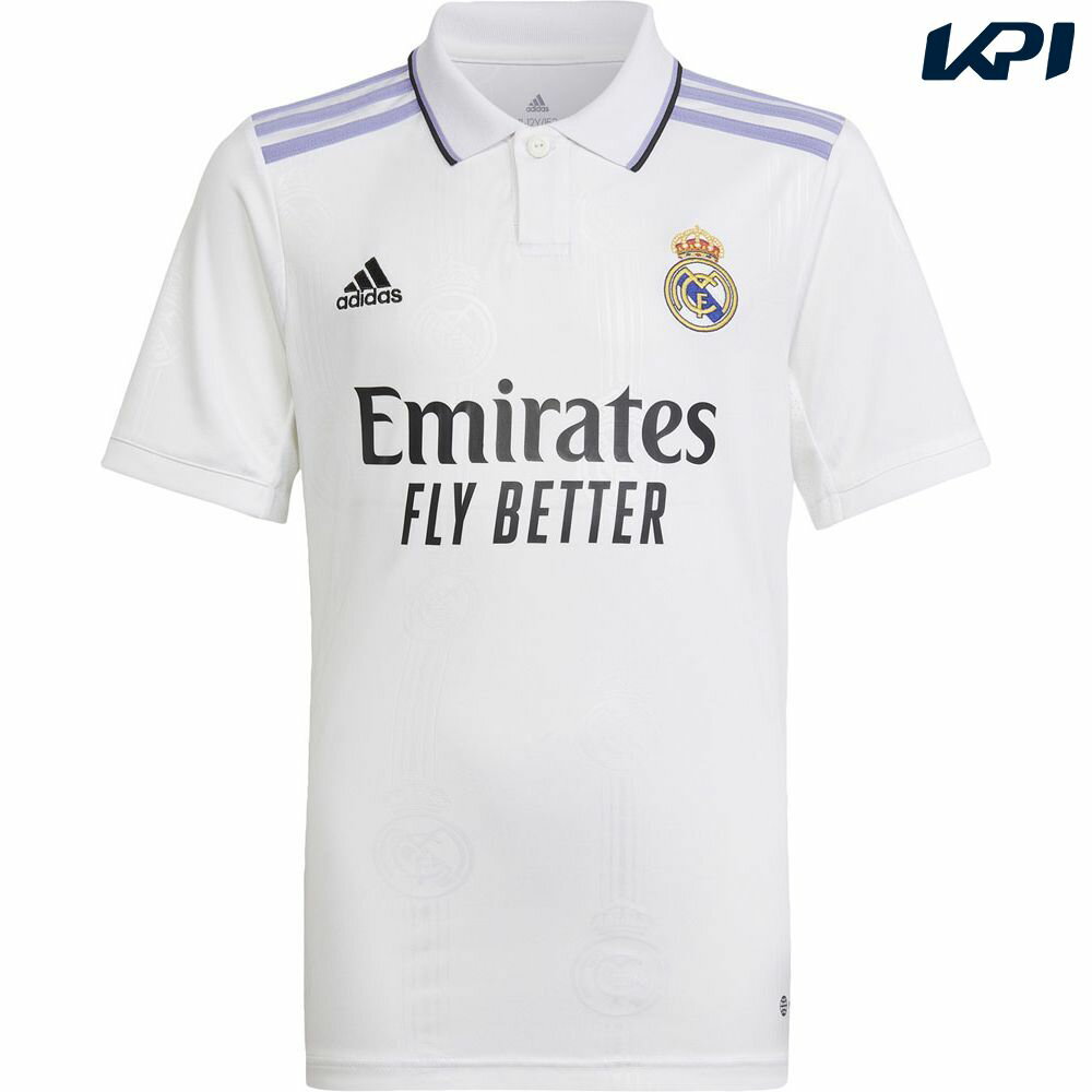 【全品10%OFFクーポン▼-11/28】アディダス adidas サッカーウェア ジュニア KIDS レアル・マドリード ホーム レプリカユニフォーム VE532 2022FW格安セール サッカー 用品 セール