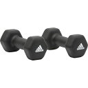 【全品10％OFFクーポン▼】アディダス adidas 健康・ボディケアアクセサリー ダンベル(ペア) 2kg ADWT11402