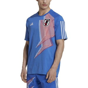 【全品10%OFFクーポン▼-11/28】アディダス adidas サッカーウェア メンズ 半袖Tシャツ 日本代表 トラベル Tシャツ DE103 2020SSセール サッカー 用品 セール