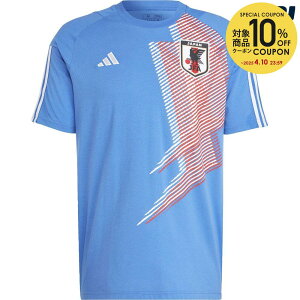【全品10%OFFクーポン▼-11/28】アディダス adidas サッカーウェア メンズ 半袖Tシャツ 日本代表 トラベル Tシャツ DE103 2020SSセール サッカー 用品 セール