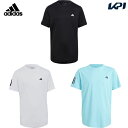 アディダス adidas テニスウェア ジュニア スリーストライプス 半袖Tシャツ EUO60 2023FW