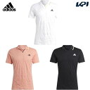 【全品10％OFFクーポン 】アディダス adidas テニスウェア メンズ ウィンブルドン フリーリフト 半袖 ポロシャツ PRO MKR12 2023FW