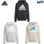 アディダス adidas マルチSPウェア メンズ エッセンシャルズ フリース ビッグロゴ パーカー DTN94 2023FW