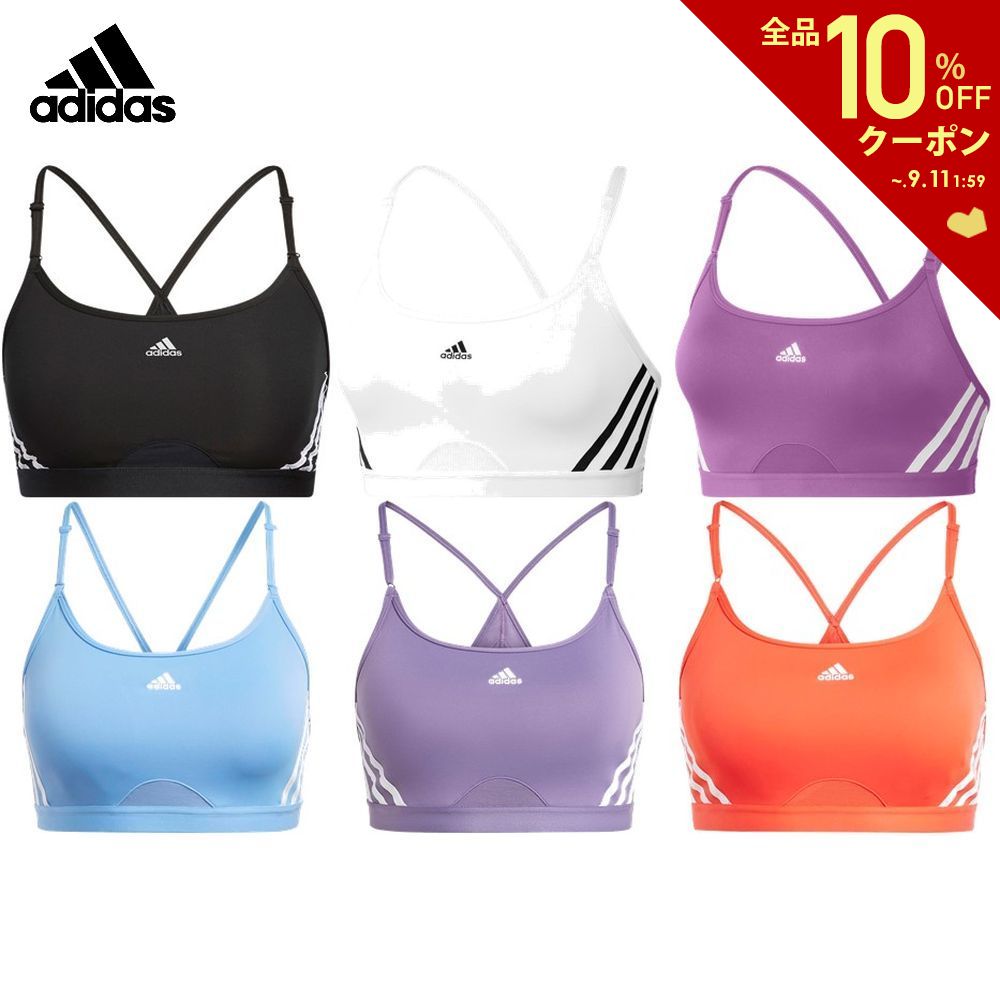 【全品10％OFFクーポン▼】アディダス adidas マルチSPウェア レディース W TRN 3S ライトサポートブラ KC544 2023FW