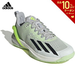 【全品10％OFFクーポン▼】アディダス adidas テニスシューズ メンズ アディゼロ サイバーソニック Adizero Cybersonic IF0435