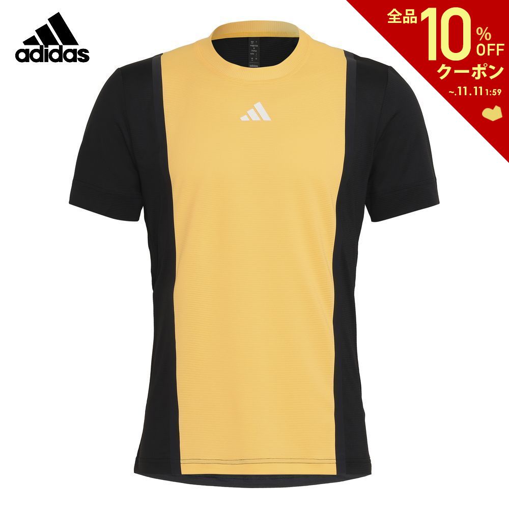 【全品10％OFFクーポン 】アディダス adidas テニスウェア メンズ フリーリフト RIB Tシャツ パリコレクション IKL88 2024SS