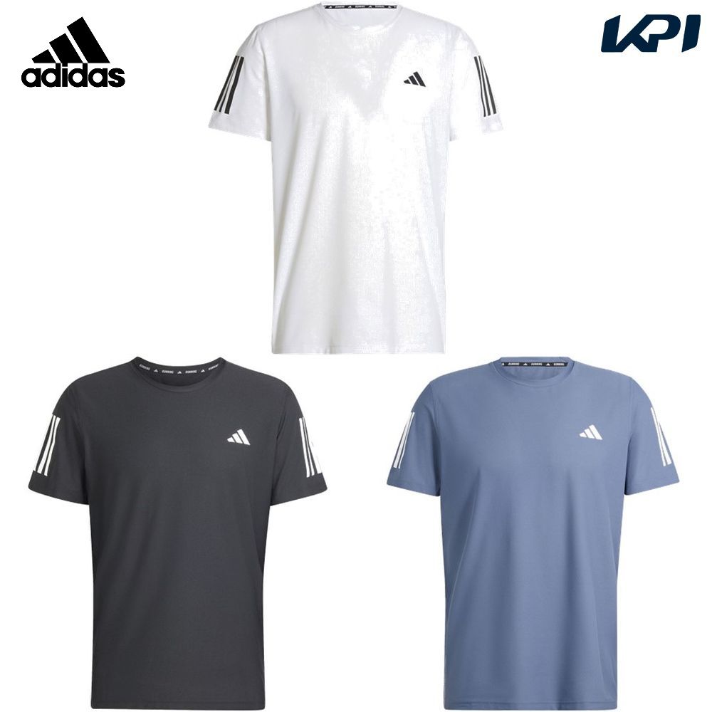 【全品10％OFFクーポン▼】アディダス adidas ランニングウェア メンズ オウン ザ ラン 半袖Tシャツ IKM76 2024SS