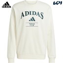 【10%OFFクーポン対象】アディダス adidas テニスウェア メンズ ヘリテージ グラフィック クルー スウェットシャツ KRH20 2025FW