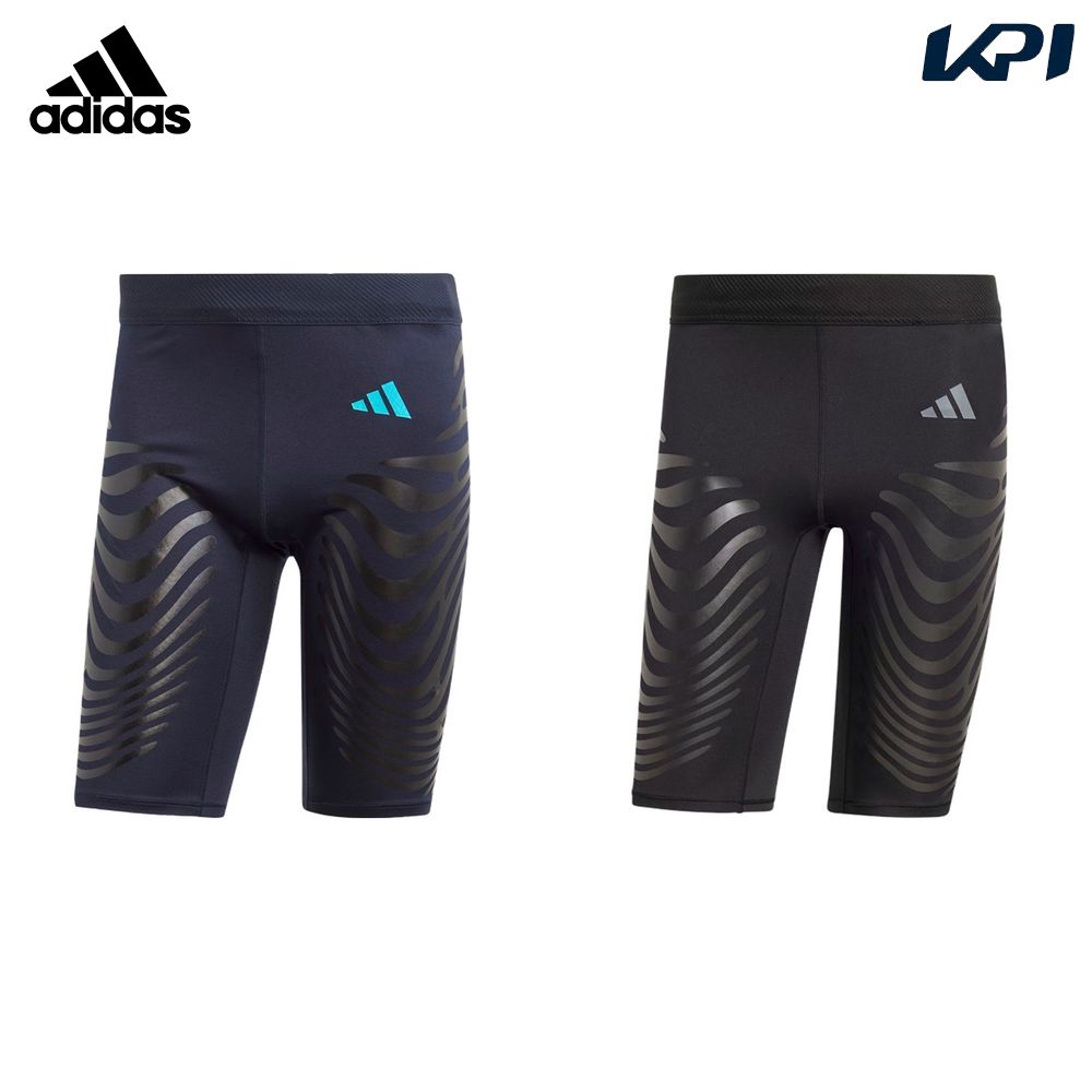 【全品10%OFFクーポン▼〜11/11 1:59】アディダス adidas ランニングウェア メンズ アディゼロ コントロール ランニングショートレギンス DMG52 2024FW