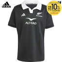 アディダス adidas ラグビーウェア メンズ オールブラックスAEROREADY 半袖ジャージー JOK23