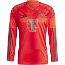 【10%OFFクーポン対象】アディダス adidas サッカーウェア メンズ FCバイエルン24ー25長袖ホームユニフォーム JTB70 2024FW