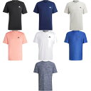 アディダス adidas 陸上ウェア メンズ トレイン エッセンシャルズ ストレッチ トレーニング 半袖Tシャツ BXH44 2025SS