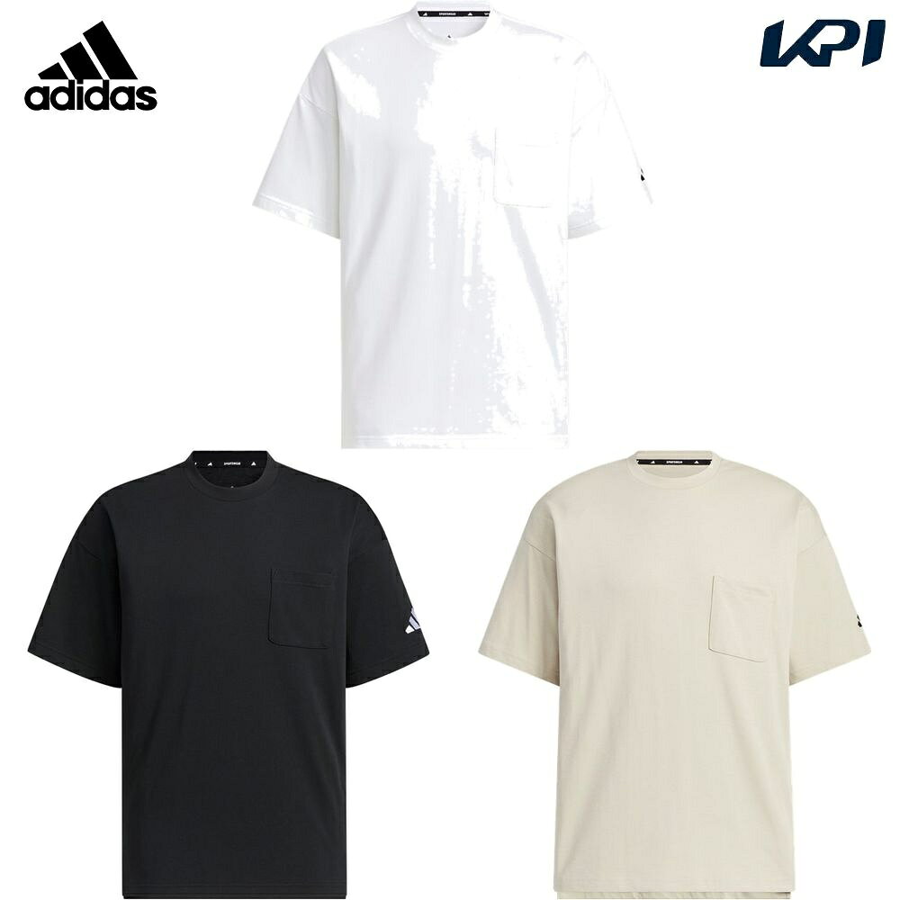Sportswear - アディダス adidas マルチSPウェア メンズ ルーズフィット ヘビーシングルジャージー 半袖ポケットTシャツ KQD20 2025SS