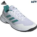 アディダス adidas テニスシューズ メンズ ホワイト ゲームコート 2.0 GAMECOURT 2.0 TENNIS JP7722