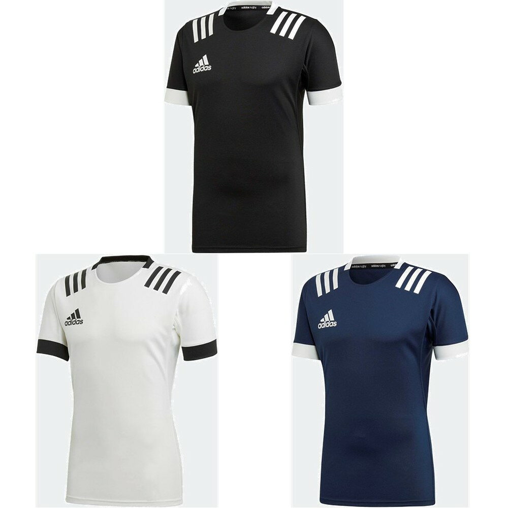 【全品10％OFFクーポン】アディダス adidas ラグビーウェア メンズ ラグビー 3ストライプジャージー FX..