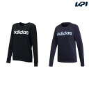 【全品10％OFFクーポン▼】アディダス adidas マルチSPウェア レディース W リニアロゴ クルー スウェット FRU58 2019FW