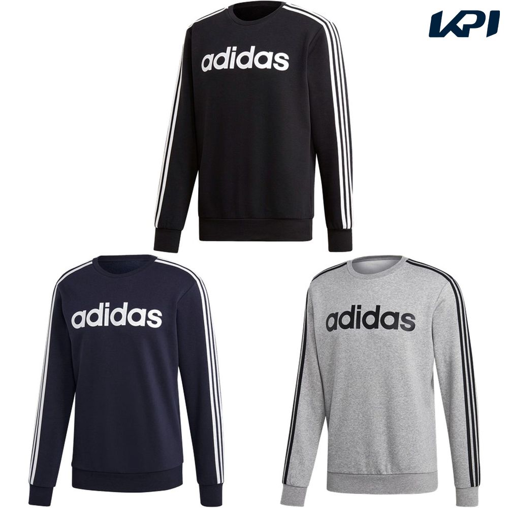 【全品10％OFFクーポン▼】アディダス adidas マルチSPウェア メンズ M CORE 3STRIPES クルースウェット(裏起毛) FSG36 2019FW