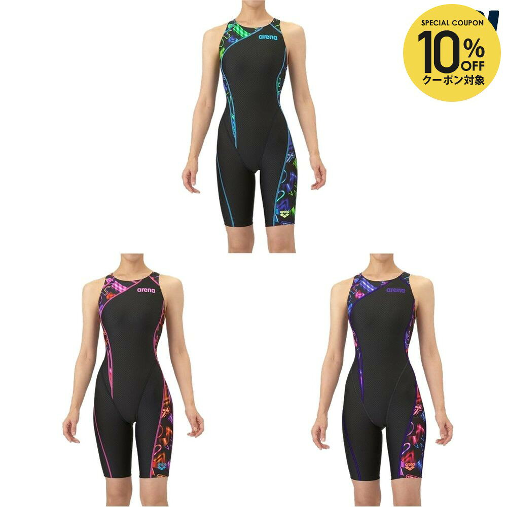 【10％OFFクーポン対象】アリーナ ARENA 水泳水着 ジュニア レーシングワンピース...