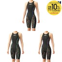 【10%OFFクーポン対象】アリーナ ARENA 水泳水着 レディース レーシングワンピーススパッツ(オープンバック・ハーフレッグ) ARN4043W