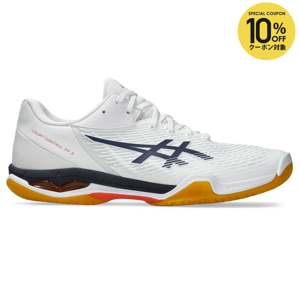 【10％OFFクーポン対象】アシックス asics バドミントンシューズ メンズ COURT CONTROL FF 3 1071A087-100