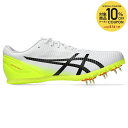 【10%OFFクーポン対象】アシックス asics 陸上シューズ ユニセックス HEATSPRINT 13 1093A199-101