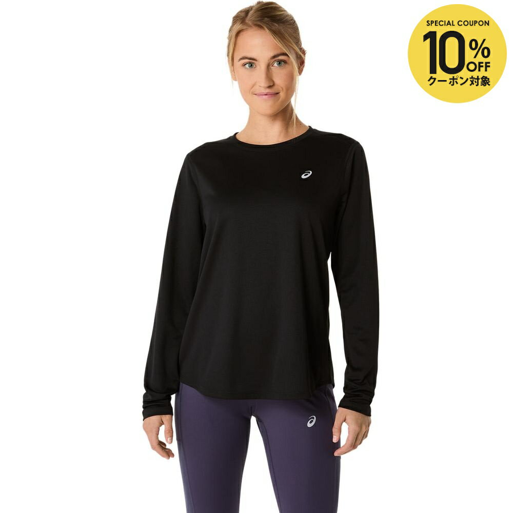 【10％OFFクーポン対象】アシックス asics ランニングウェア レディース ランニングドライ長袖シャツ 2012D229-001 2025SS(4.0)